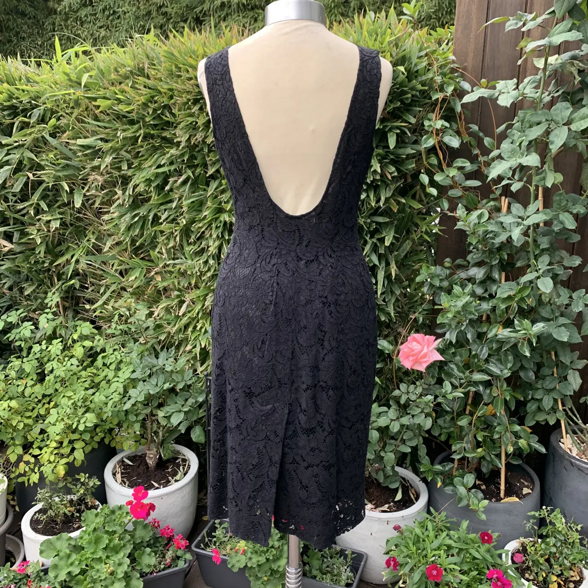 Buy Prada Lace mid-length dress online