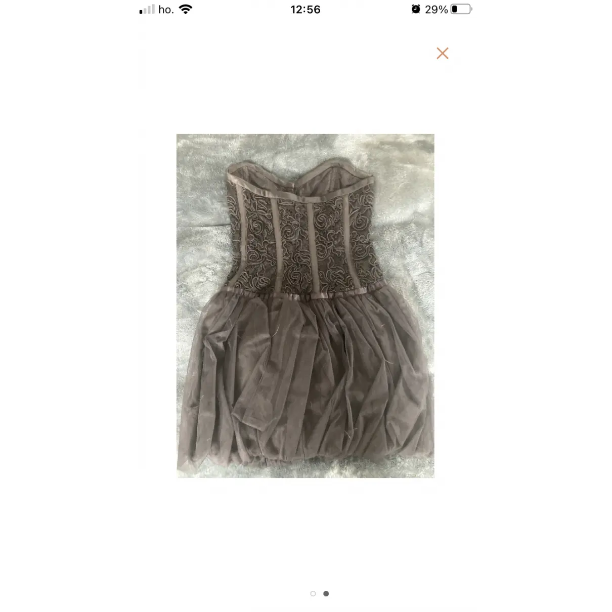 Buy Saint Laurent Lace mini dress online