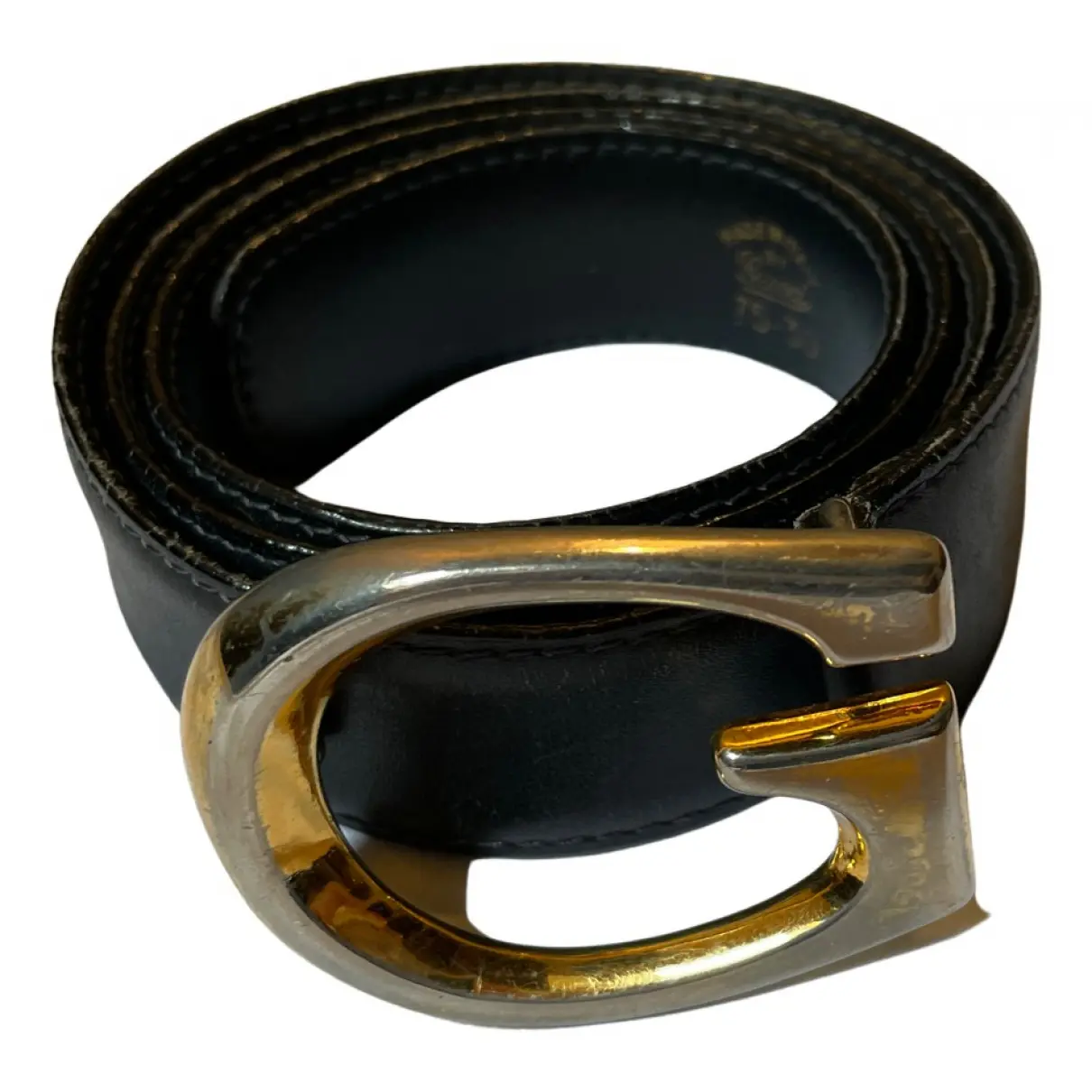 1973 leather belt Gucci - Vintage