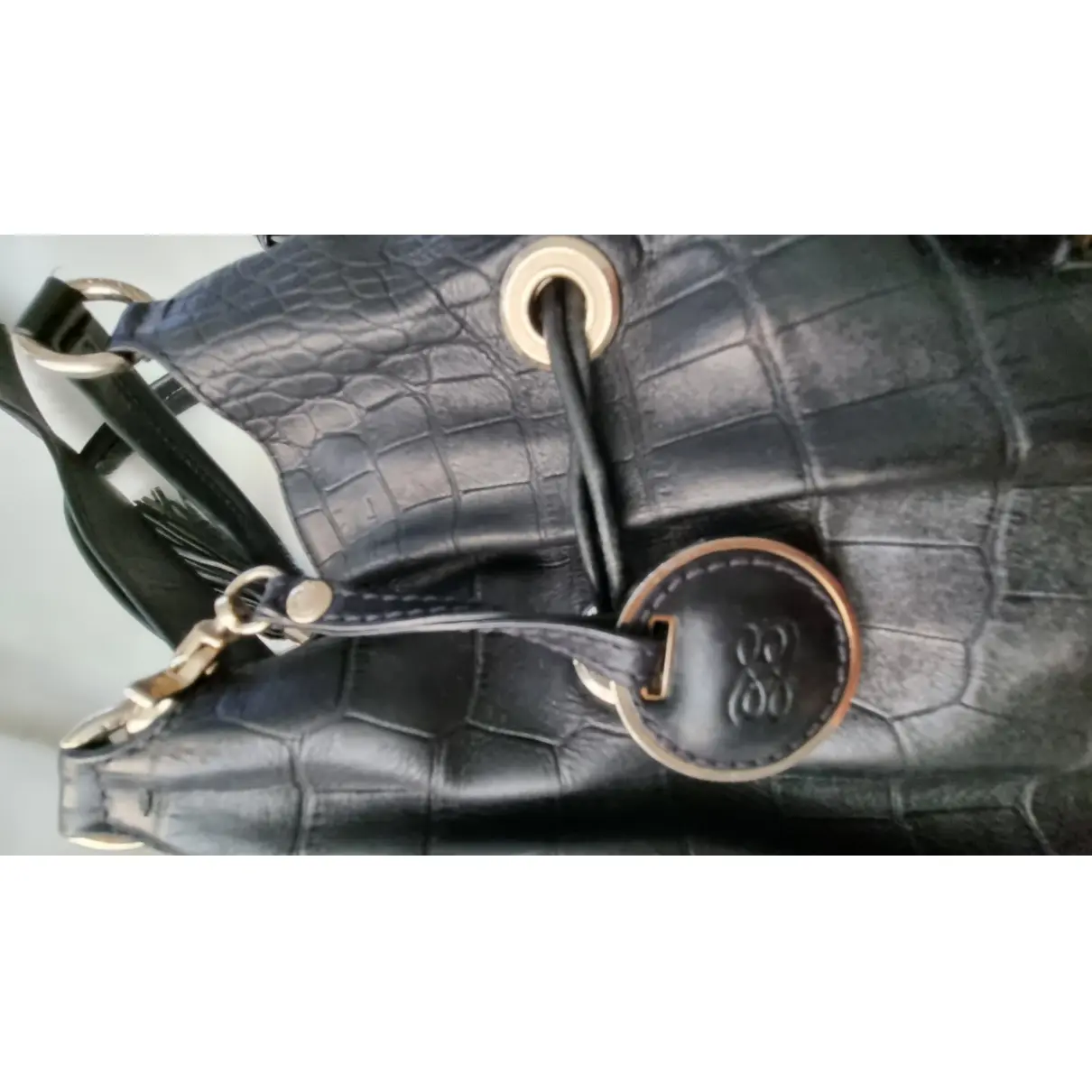 1er Flirt leather handbag Lancel