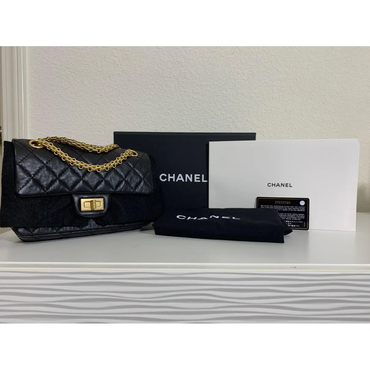 2.55 leather crossbody bag Chanel