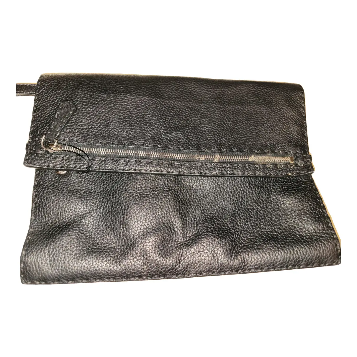 2Jours leather clutch bag