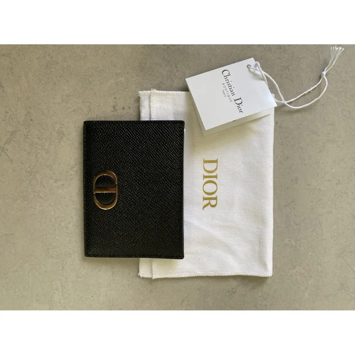 30 Montaigne leather card wallet Dior