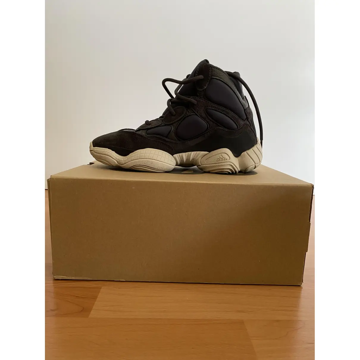500 leather high trainers Yeezy x Adidas