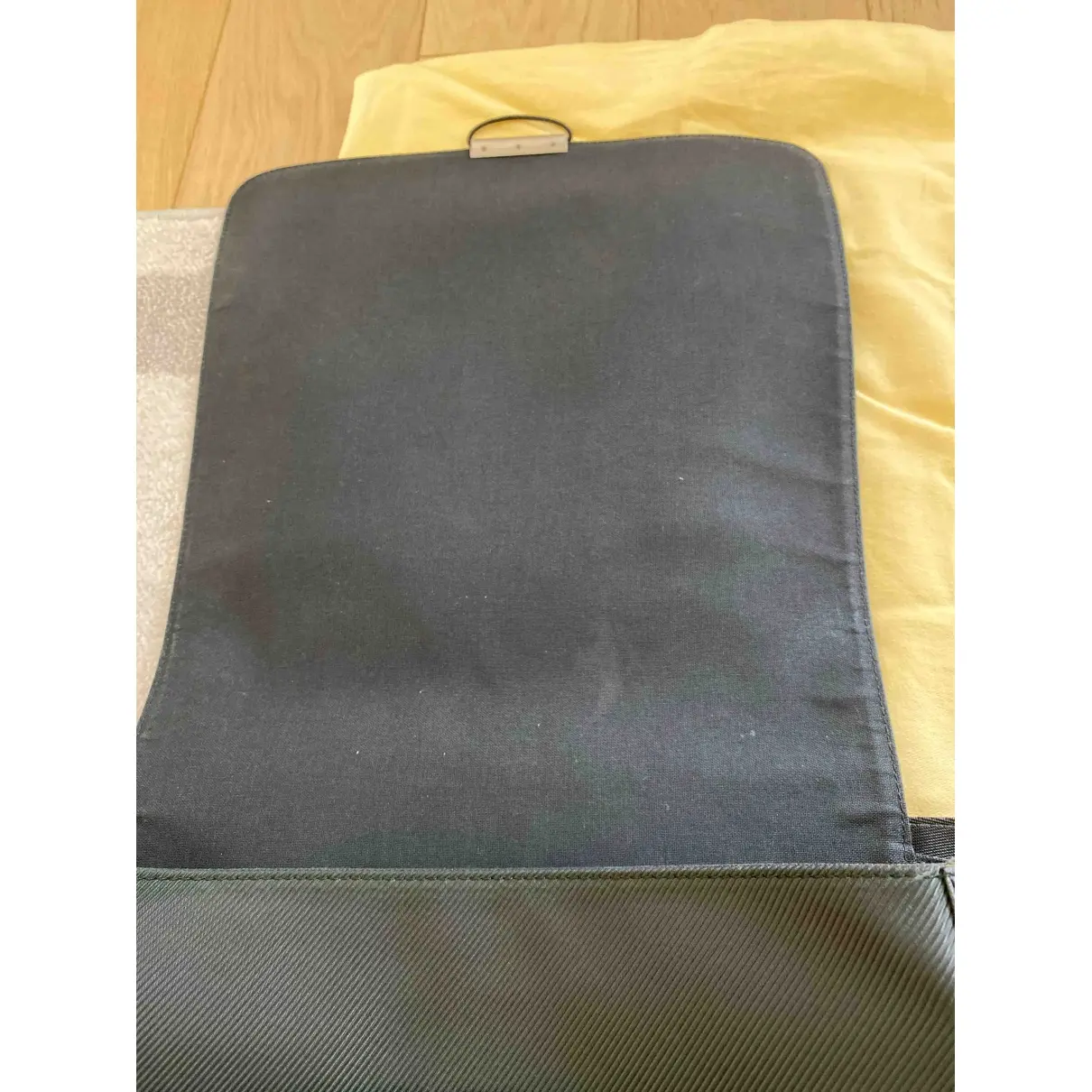 Abbesses Messenger leather satchel Louis Vuitton