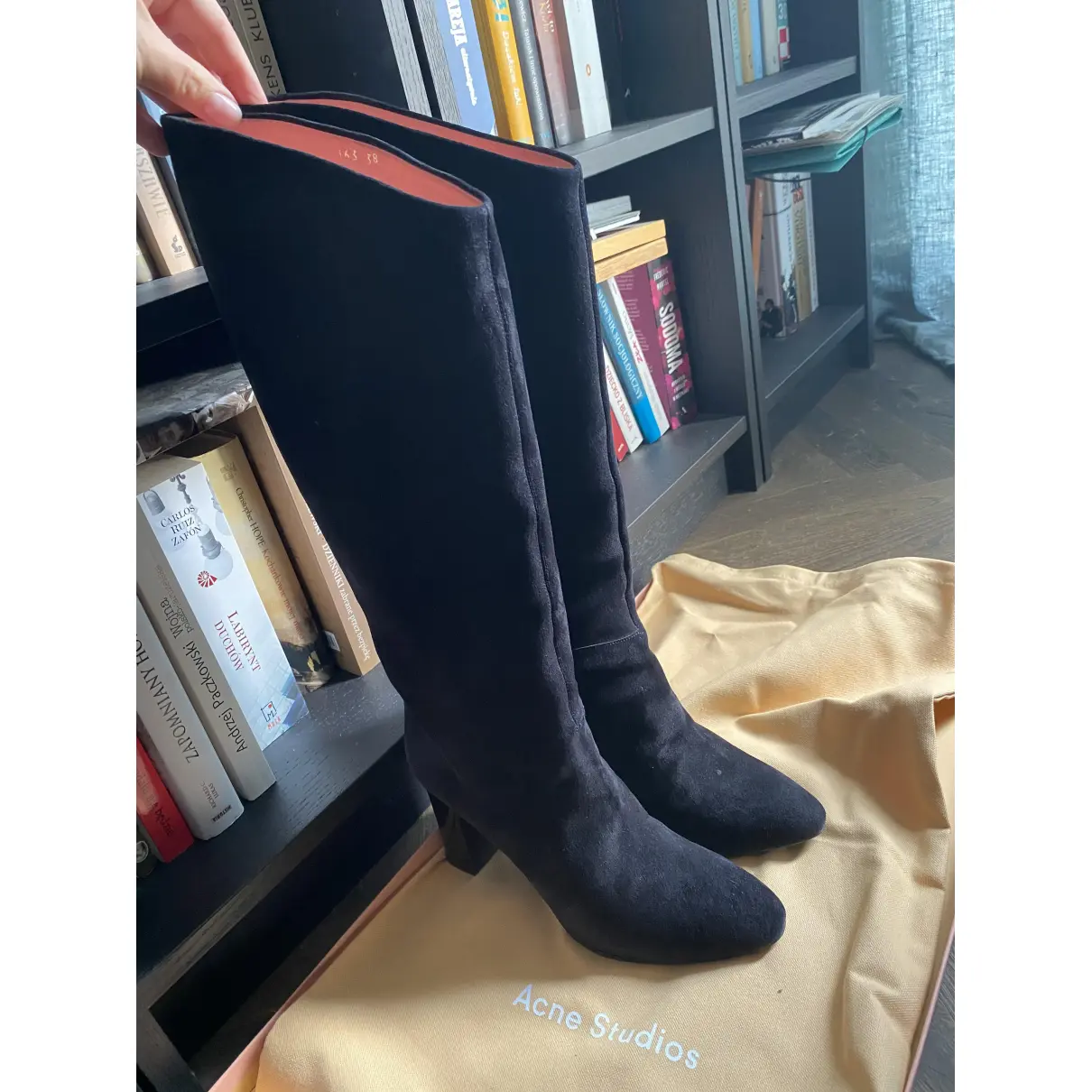 Buy Acne Studios Leather boots online