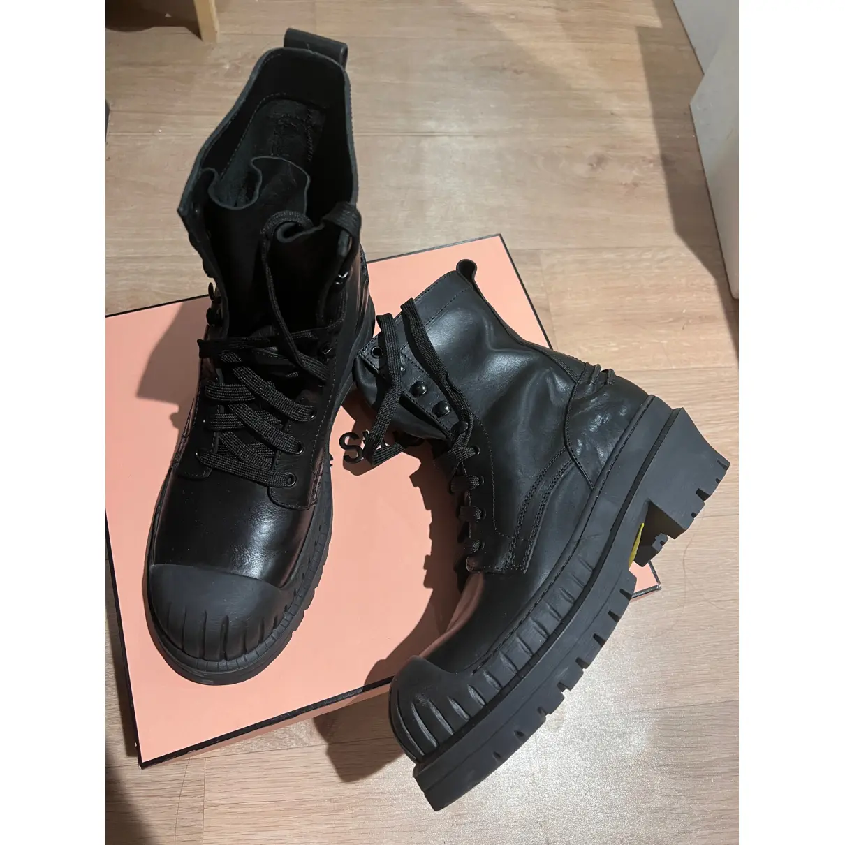 Buy Acne Studios Leather boots online
