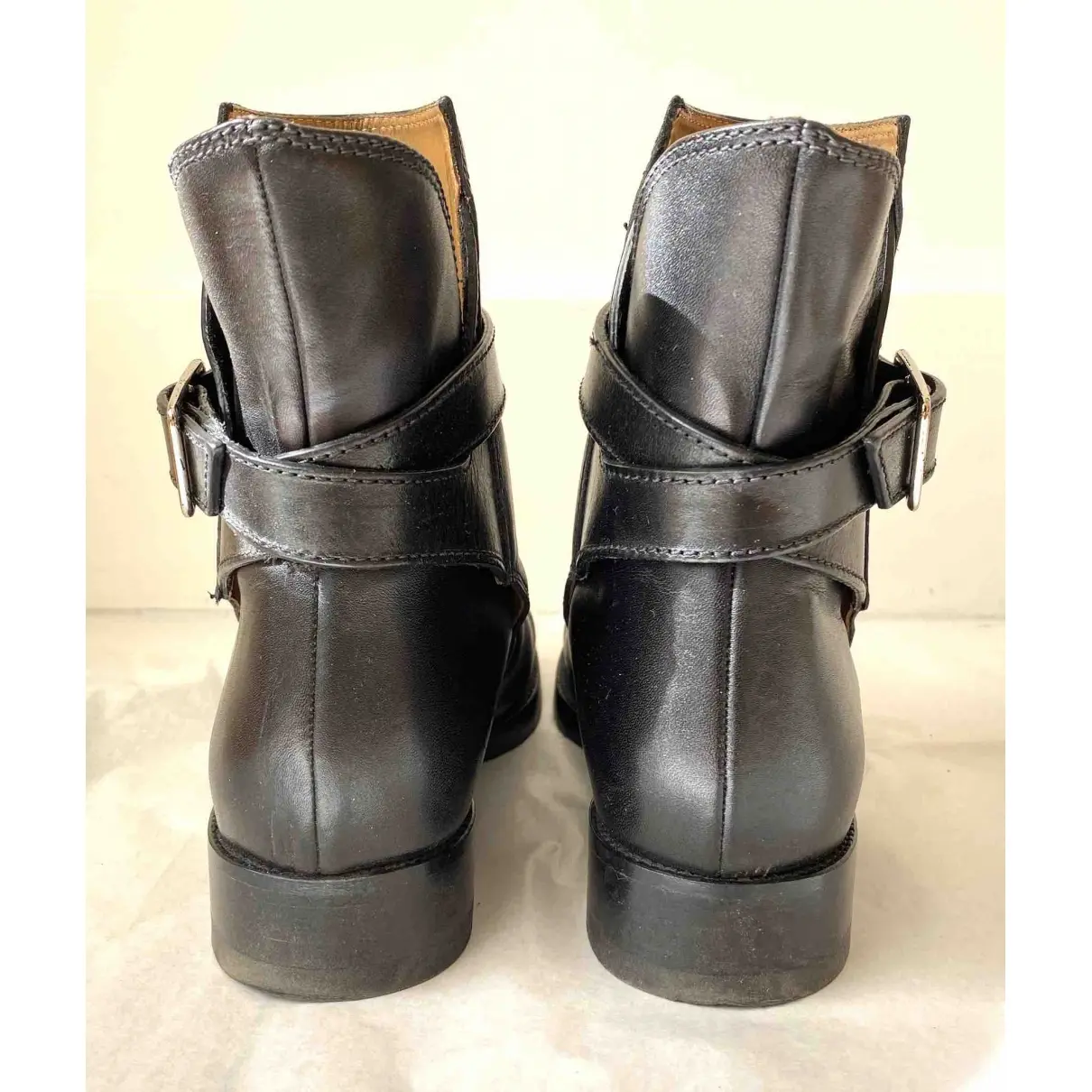 Leather boots Acne Studios