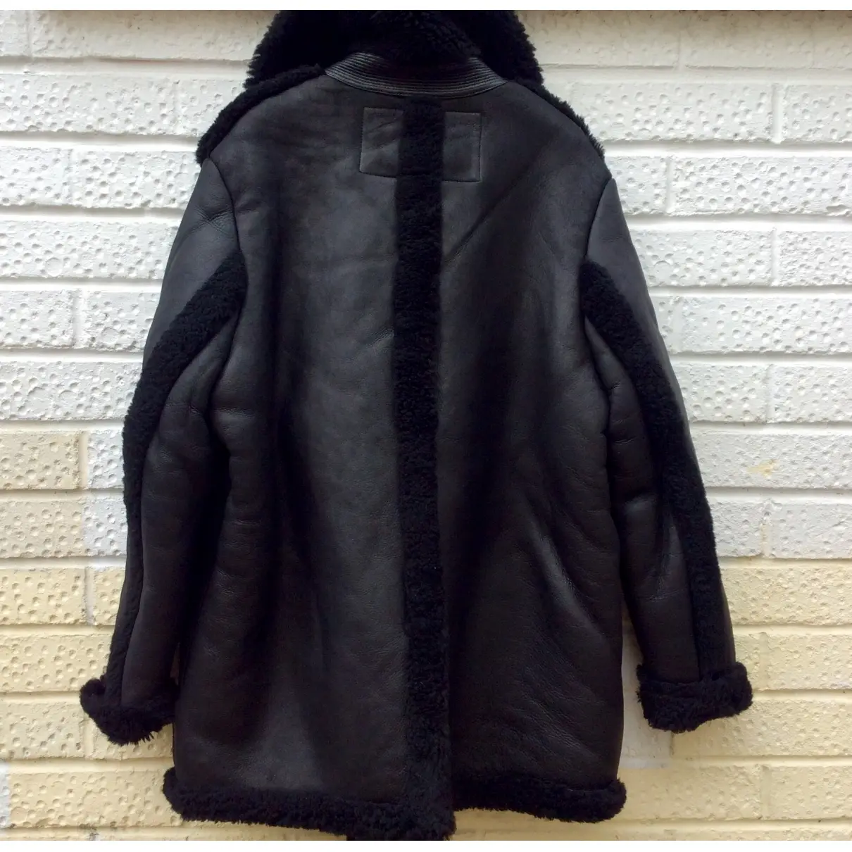 Buy Acne Studios Leather coat online