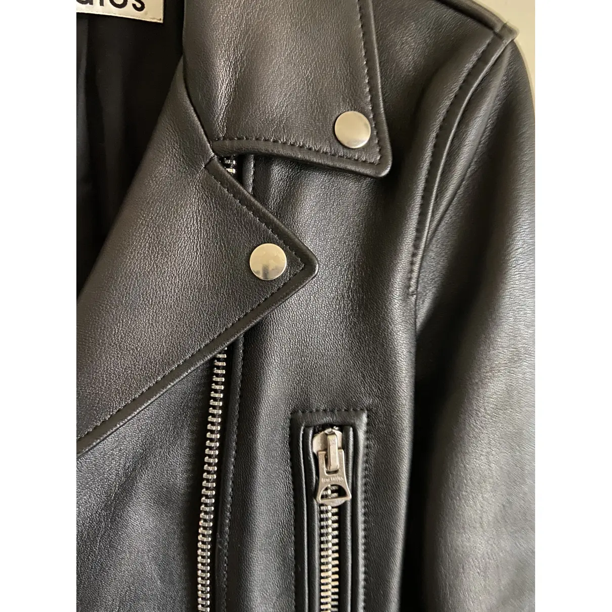 Leather jacket Acne Studios