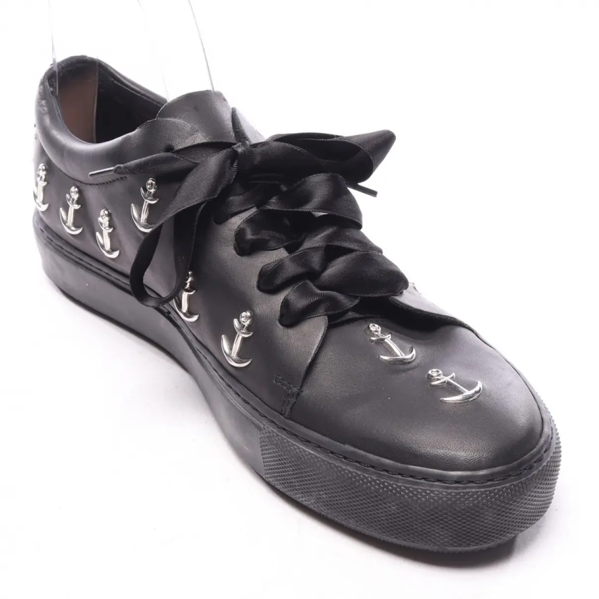 Buy Acne Studios Leather trainers online