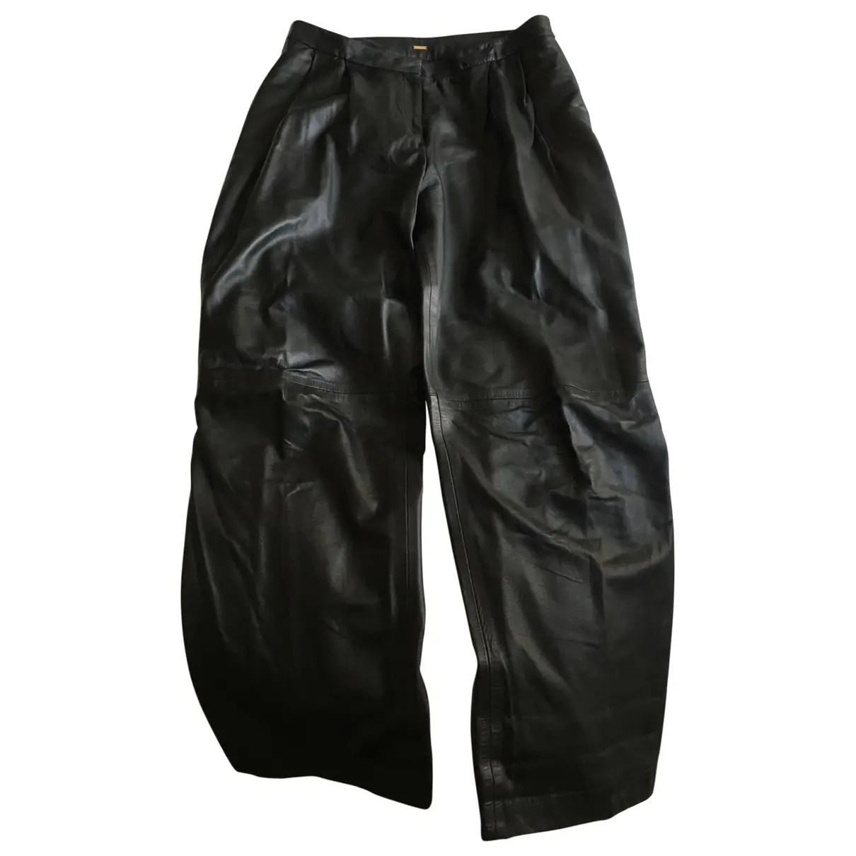 Leather large pants Adam Lippes