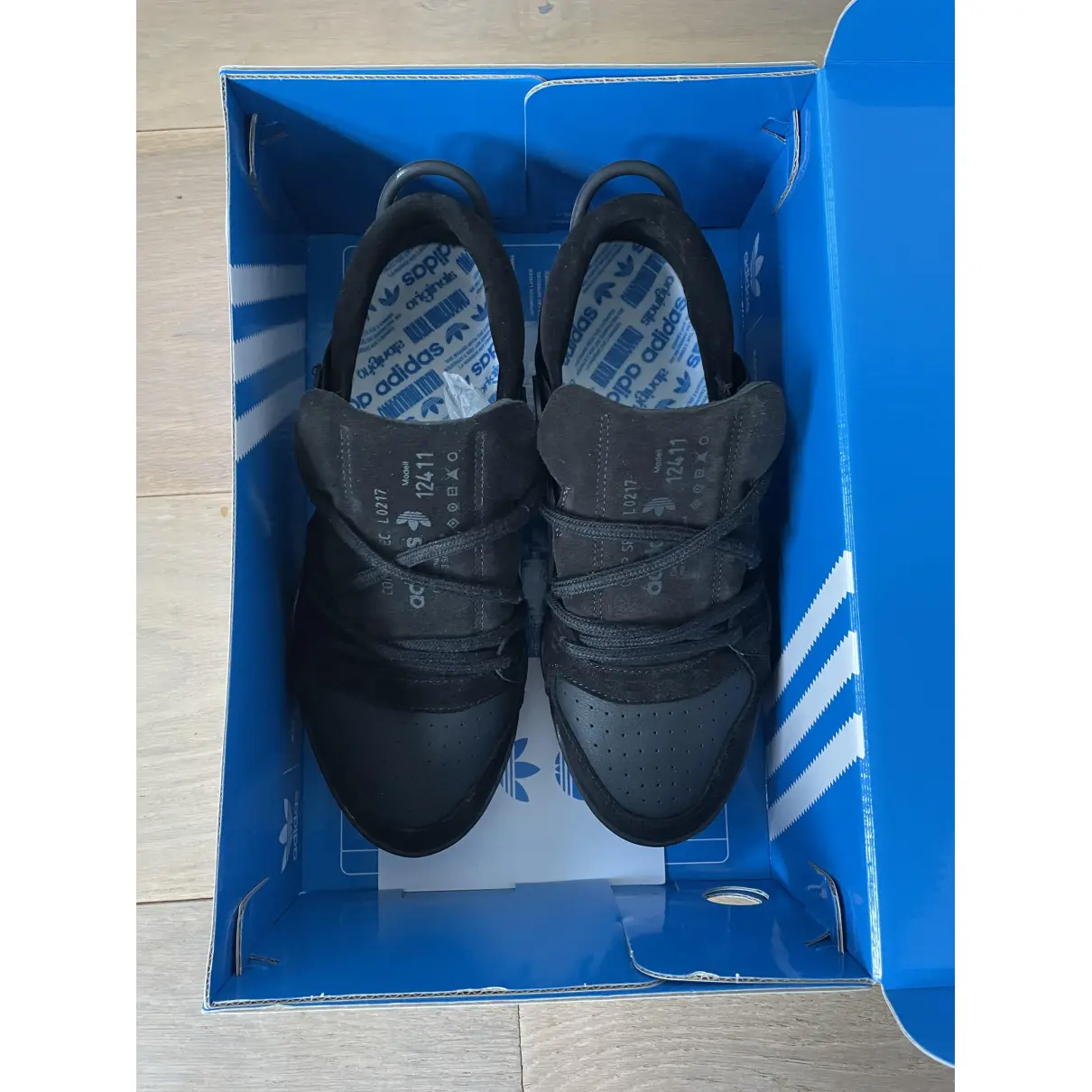 Buy Adidas Originals x Alexander Wang Leather trainers online