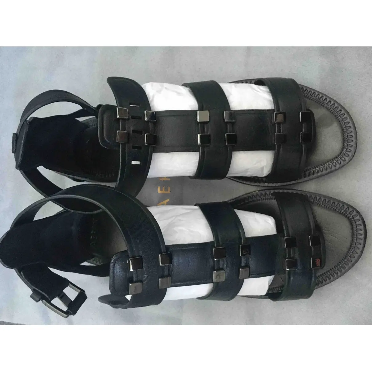 Leather sandal Aerin