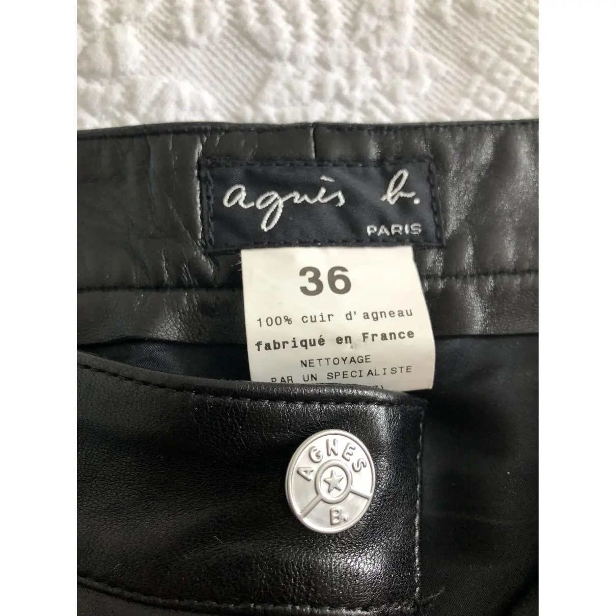 Luxury Agnès B. Trousers Women