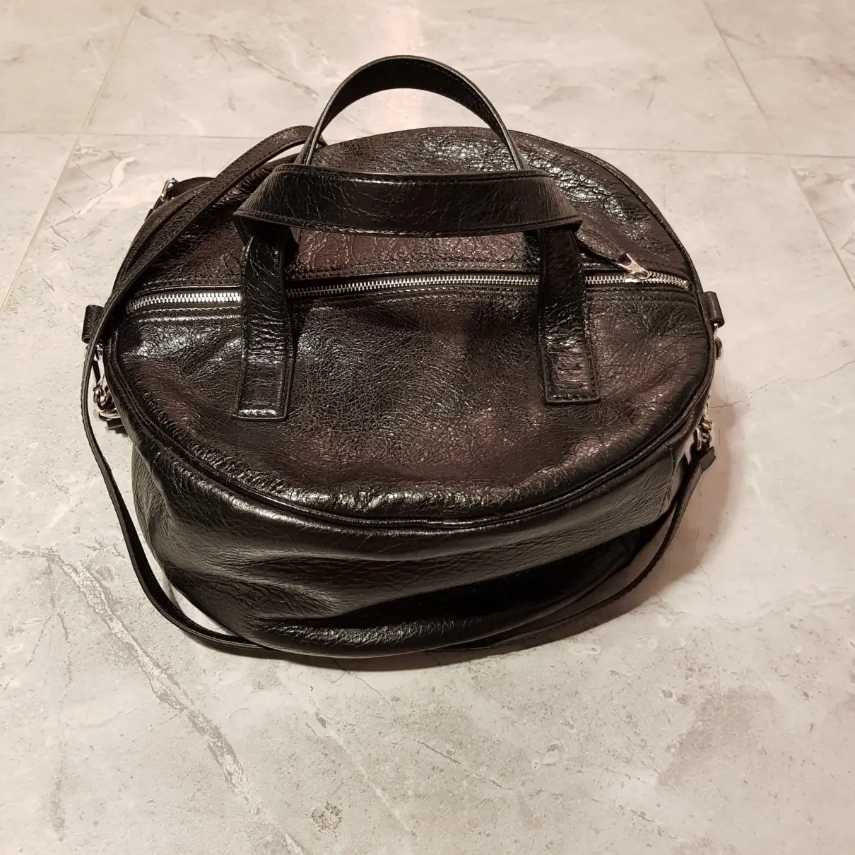 Balenciaga Air Hobo leather crossbody bag for sale