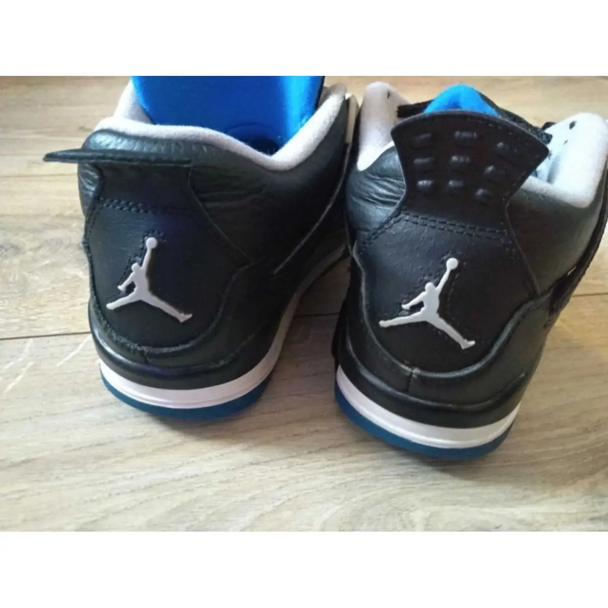 Air Jordan 4 leather trainers JORDAN