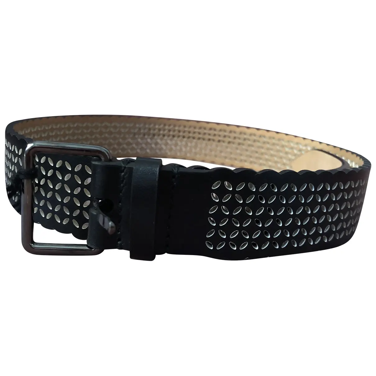 Leather belt Alaïa