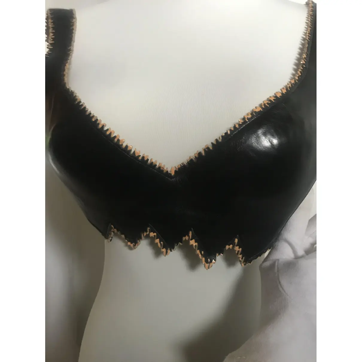 Leather corset Alaïa - Vintage