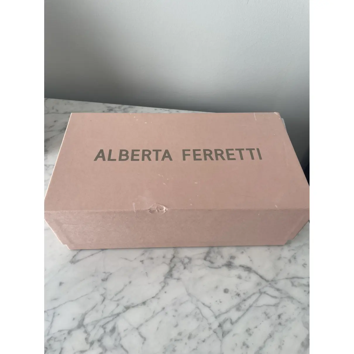 Leather sandals Alberta Ferretti