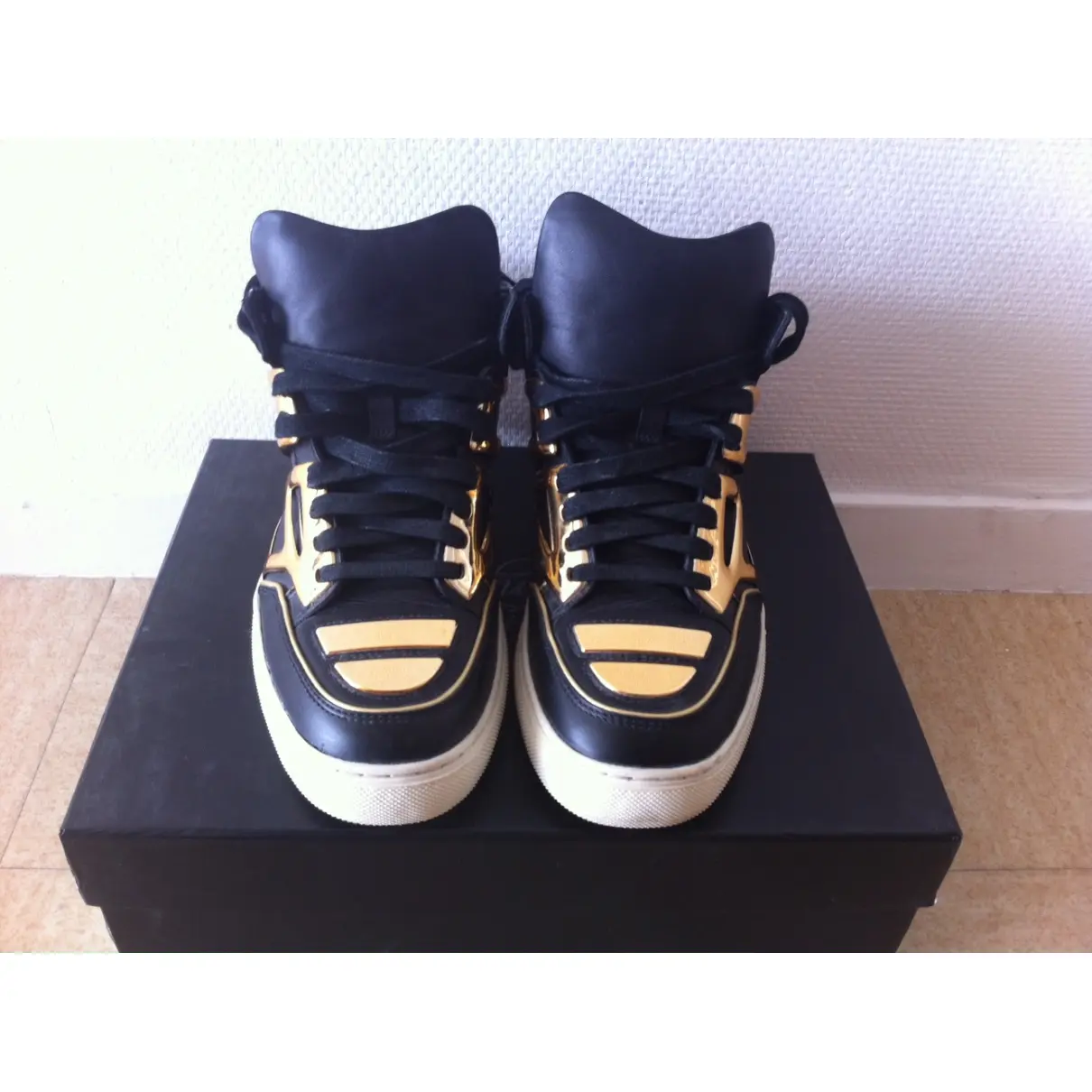 Buy Alejandro Ingelmo Leather high trainers online