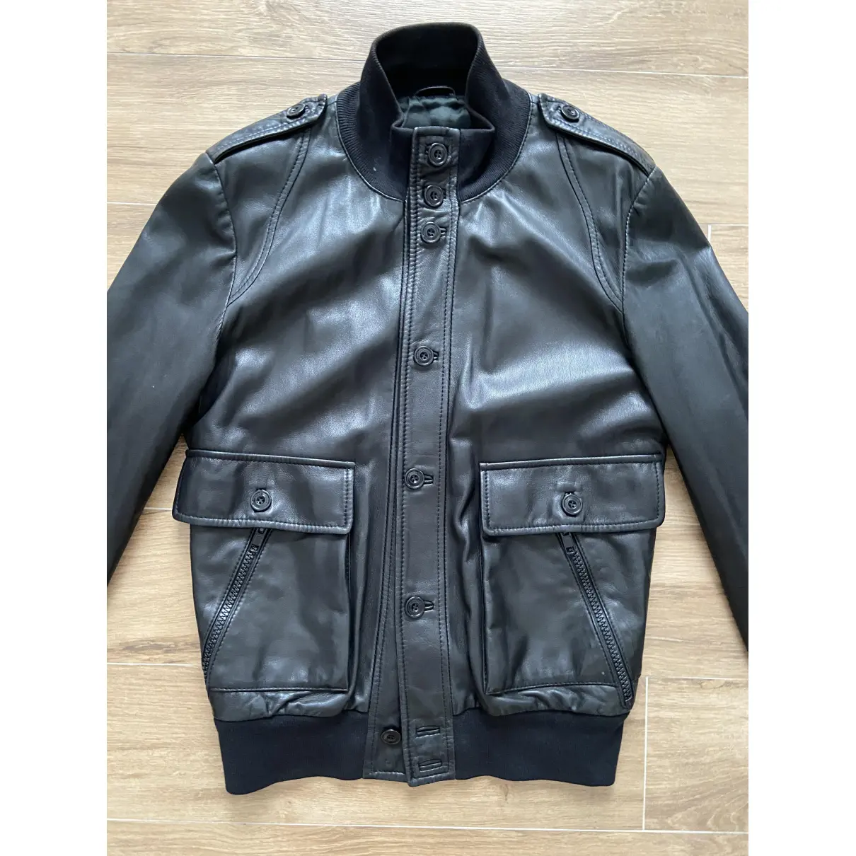 Leather jacket Alessandro Dell'Acqua