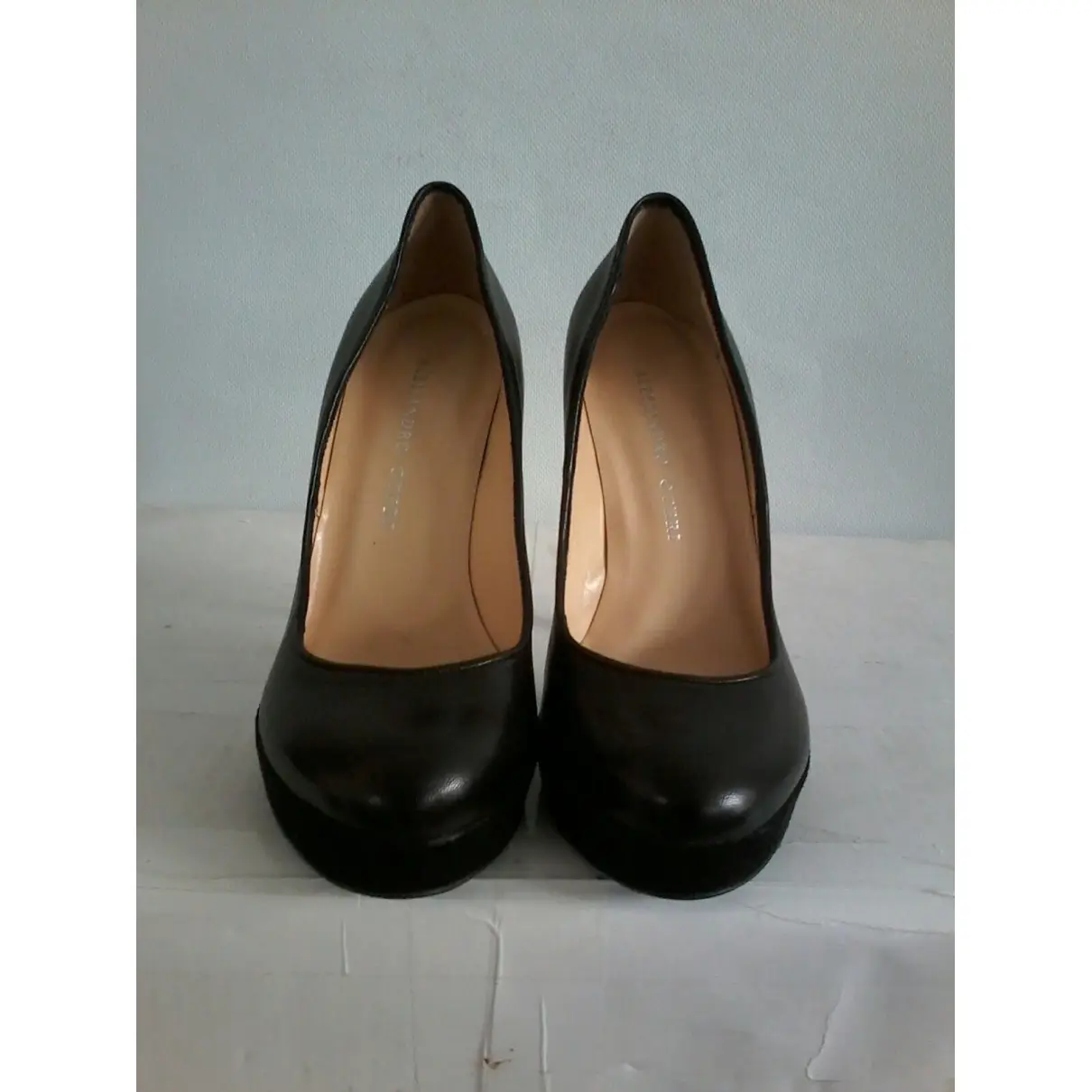 Alessandro Oteri Leather heels for sale