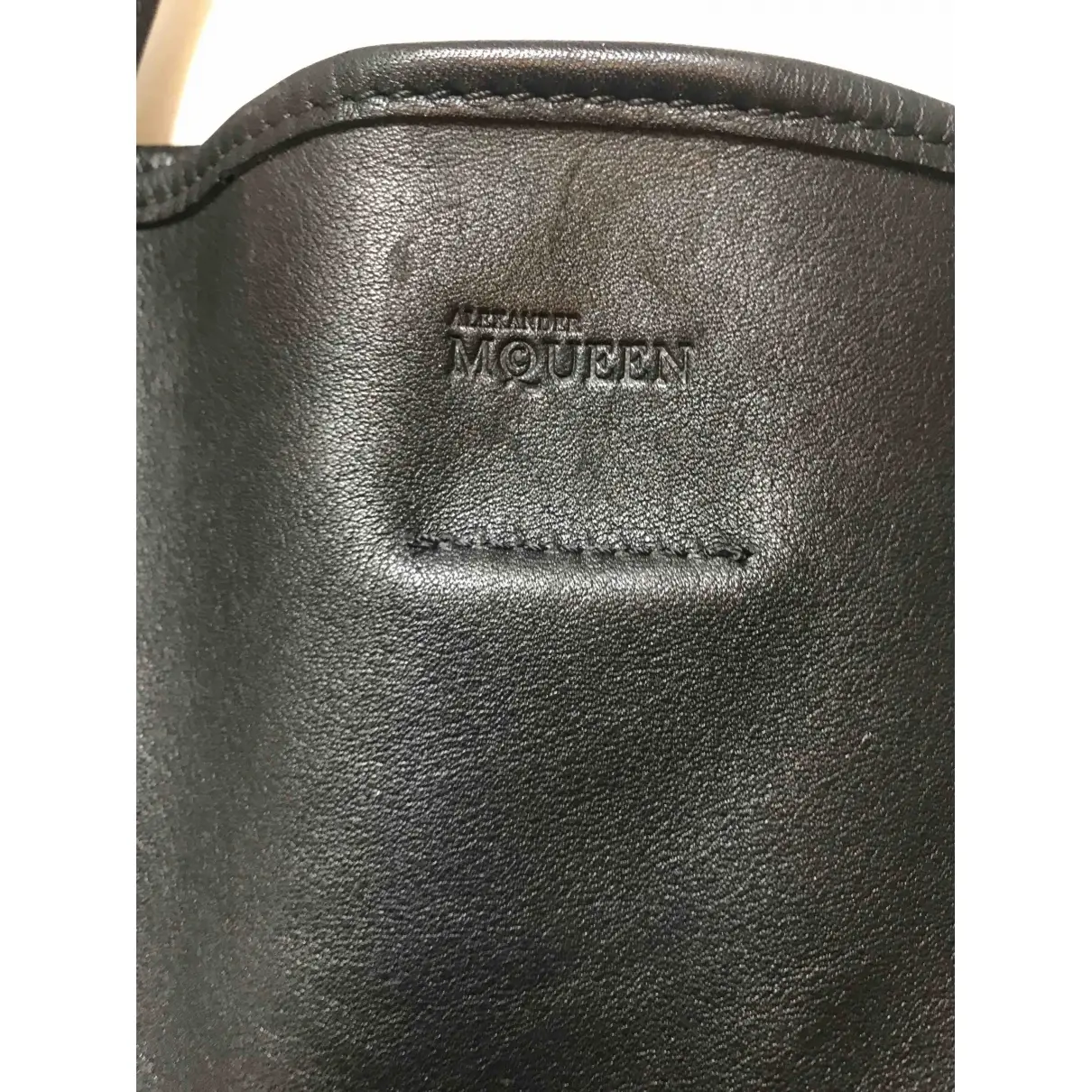 Leather bag Alexander McQueen