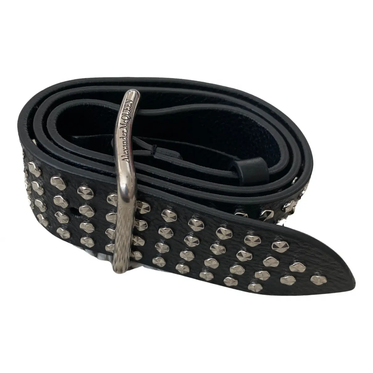 Leather belt Alexander McQueen