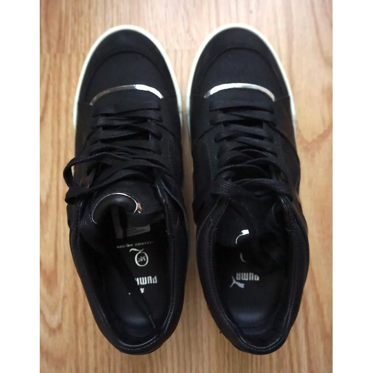 Alexander McQueen For P Leather trainers for sale