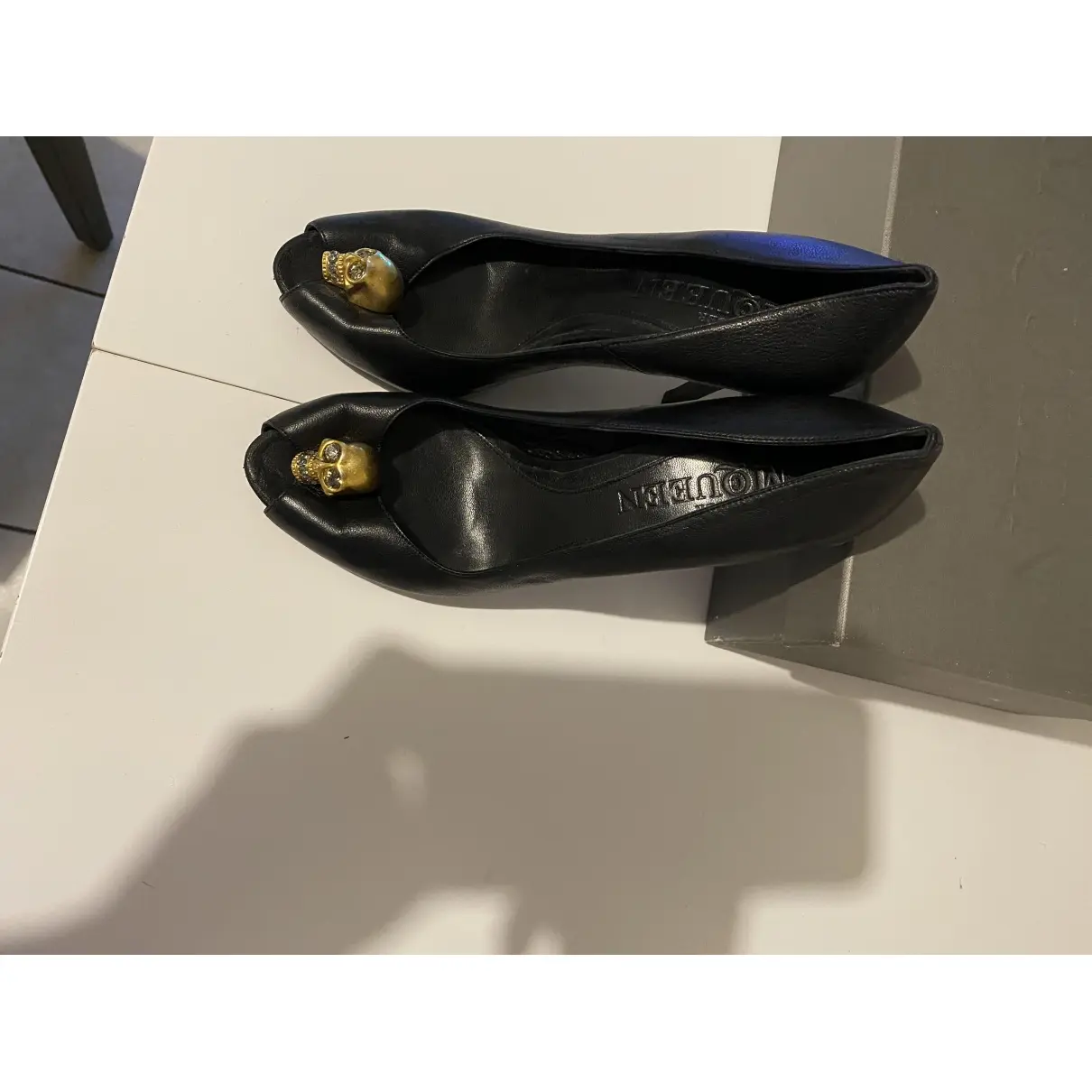 Alexander McQueen Leather heels for sale