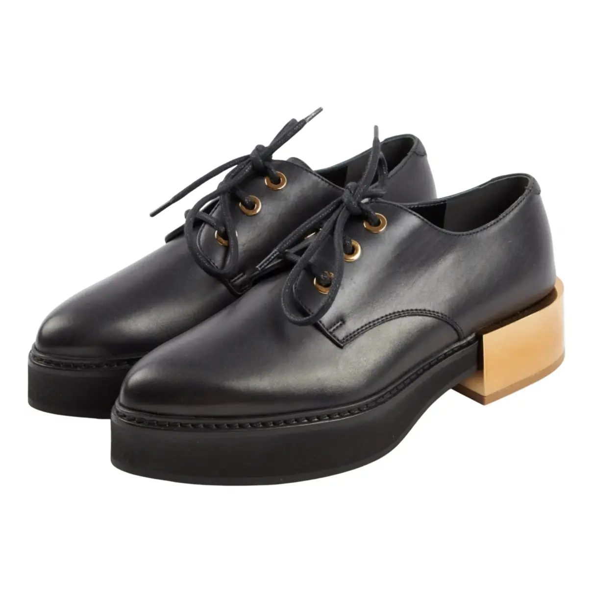 Leather lace ups Alexander McQueen