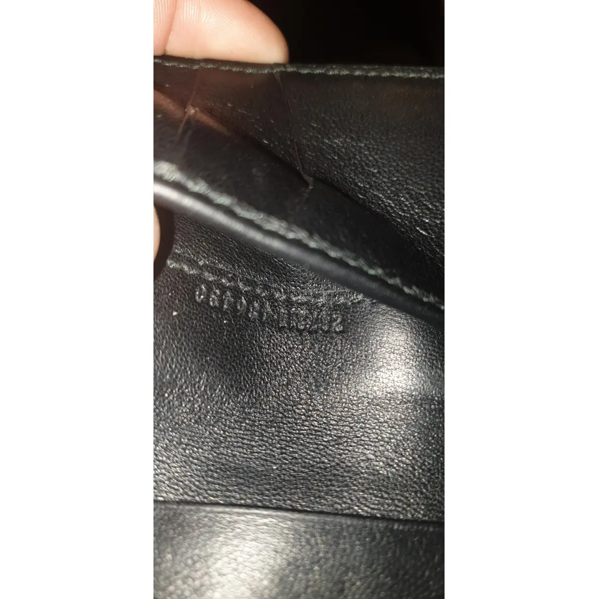 Leather card wallet Alexander McQueen