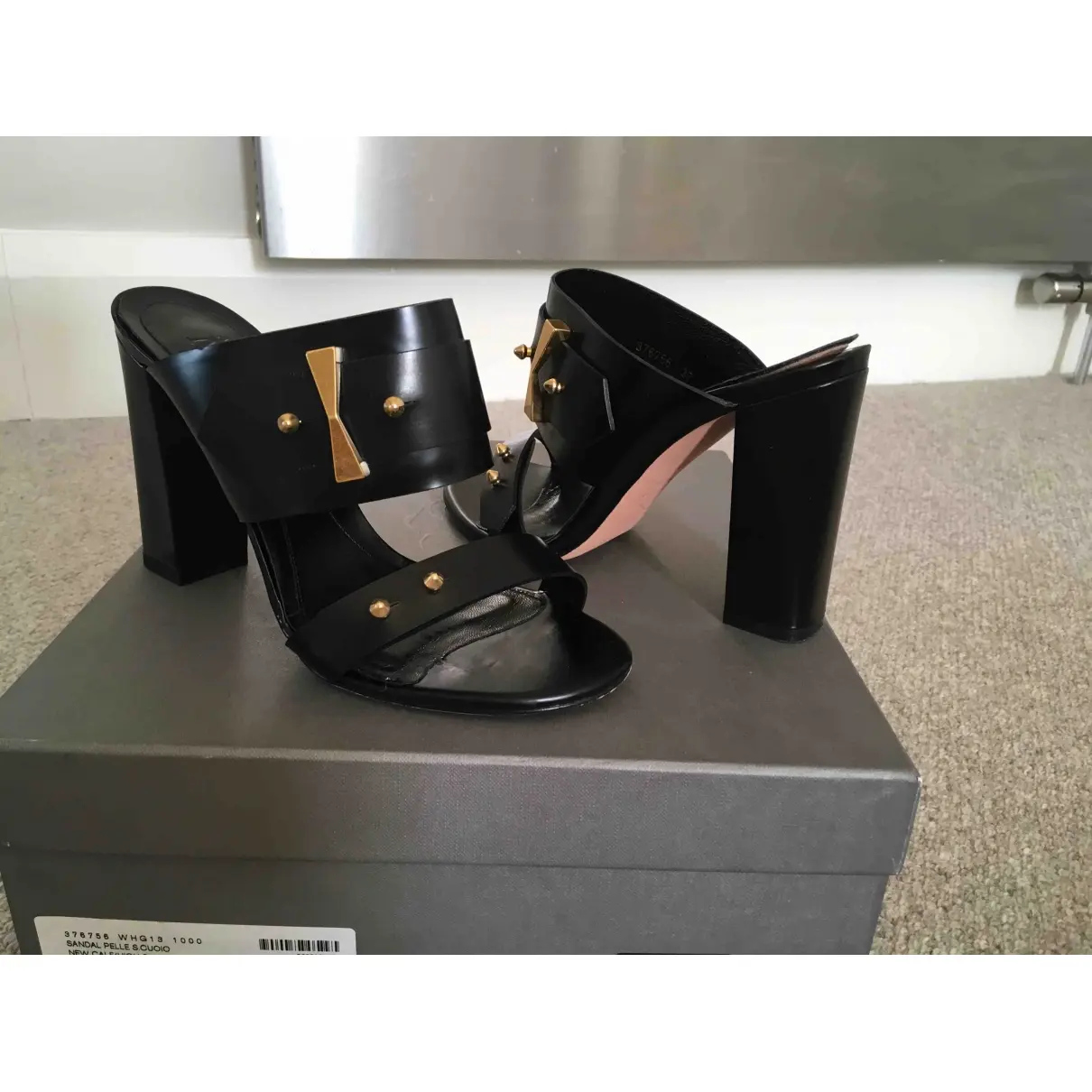 Alexander McQueen Leather mules for sale