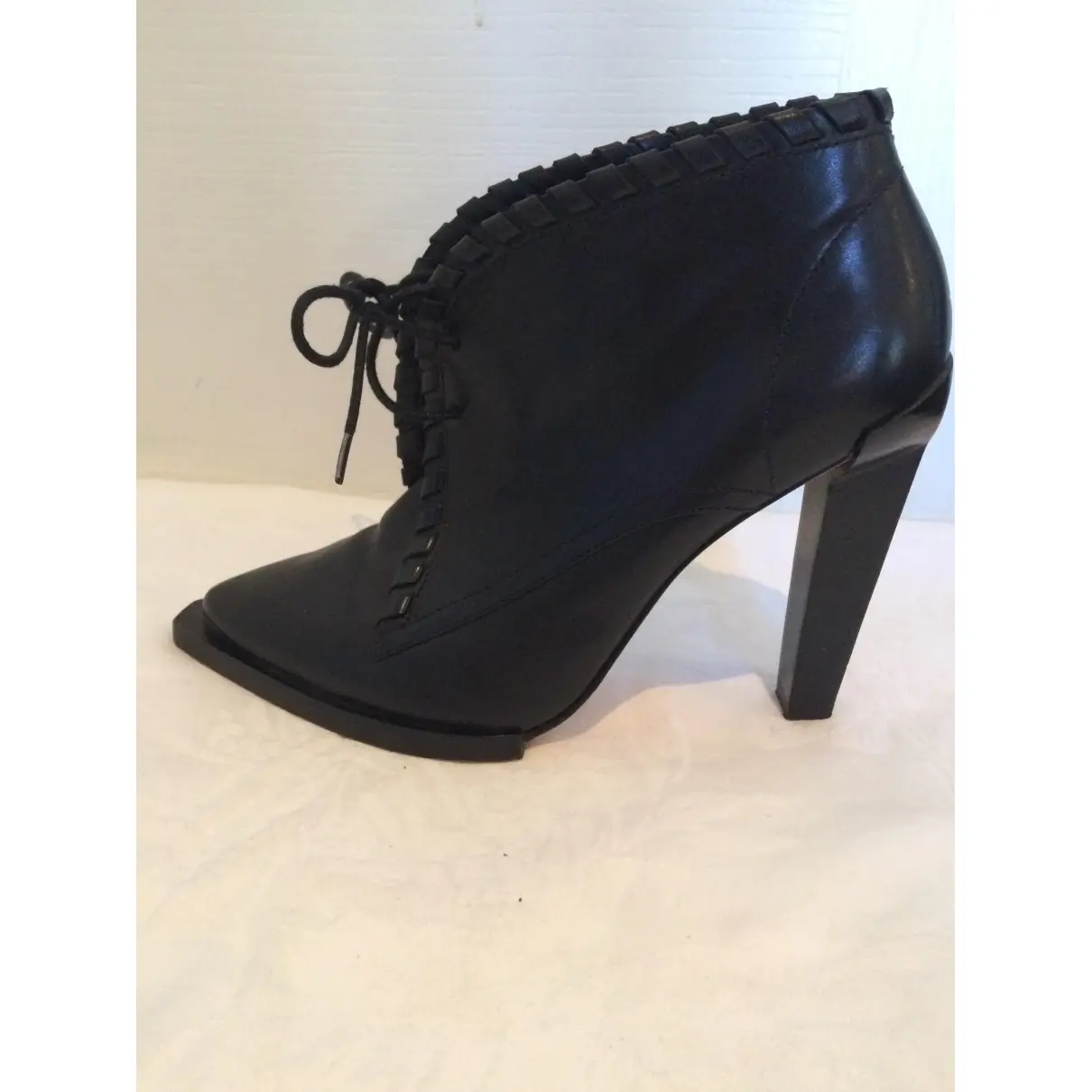 Leather lace up boots Alexander Wang