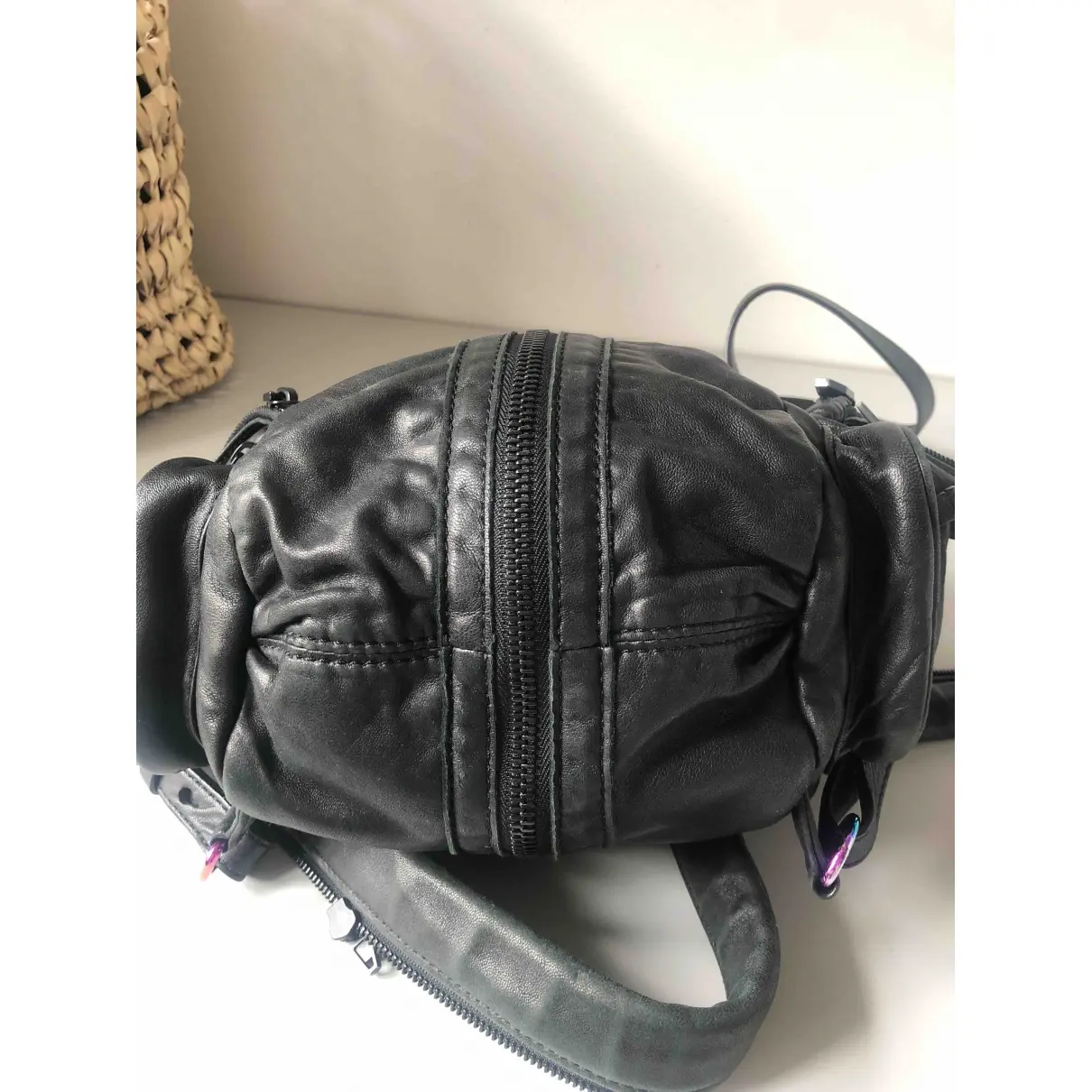 Leather backpack Alexander Wang