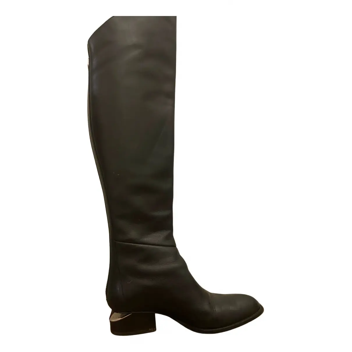Leather boots Alexander Wang
