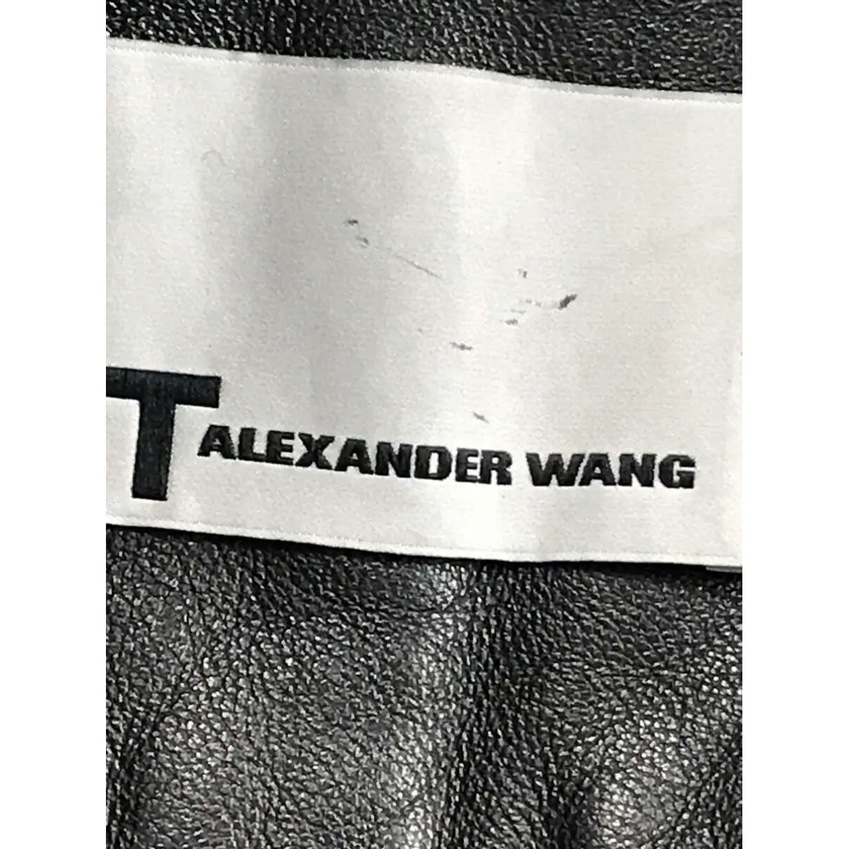 Leather jacket Alexander Wang