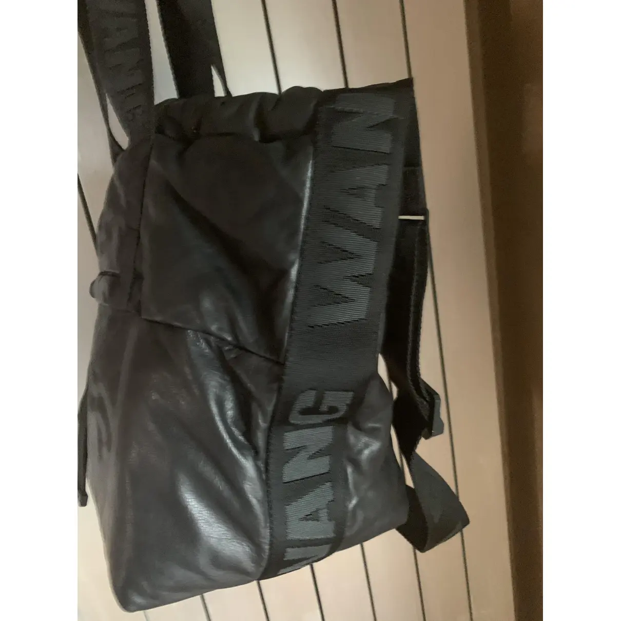 Leather handbag Alexander Wang Pour H&M
