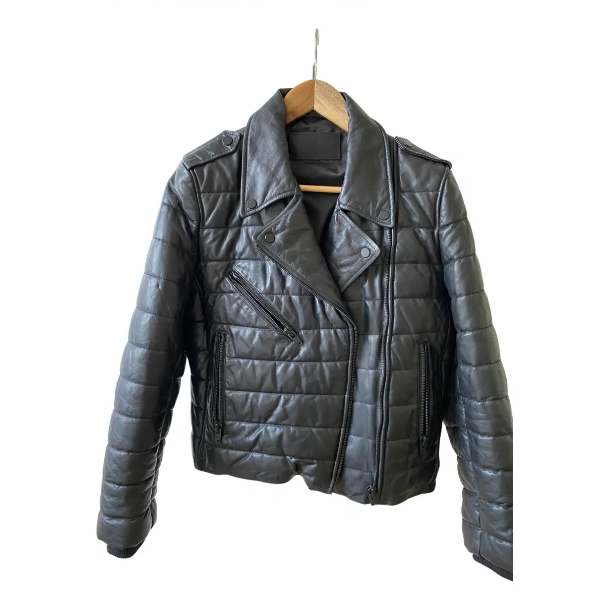 Leather jacket Alexander Wang Pour H&M