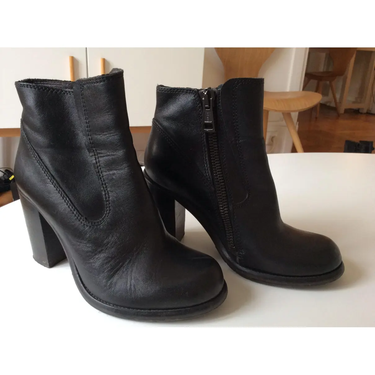 Buy All Saints Leather ankle boots online