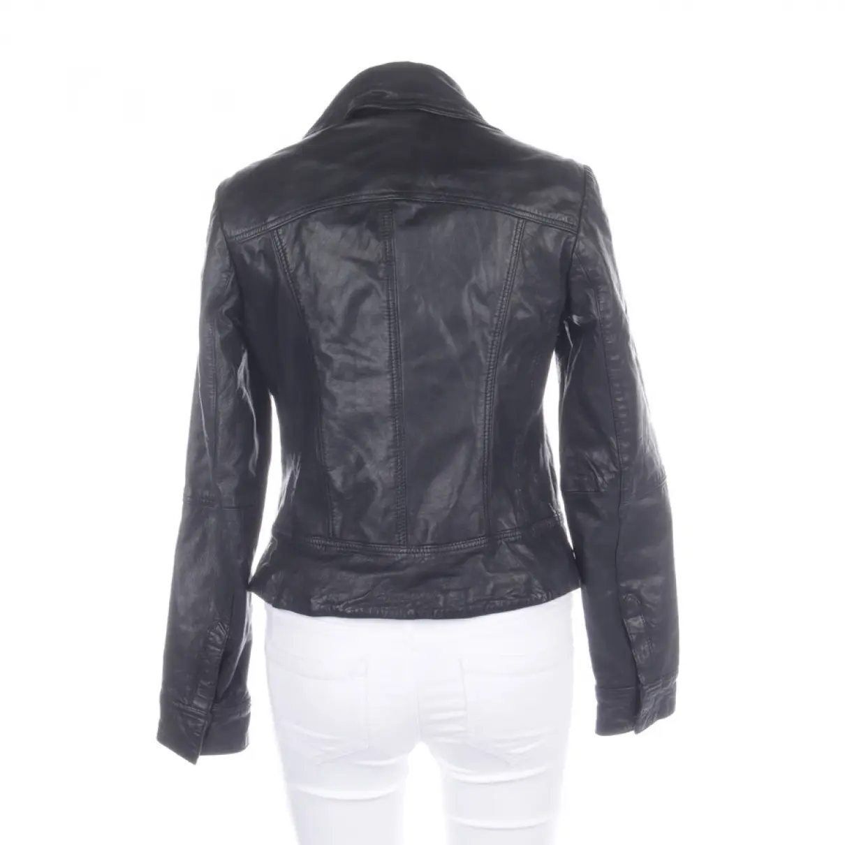 Buy All Saints Leather biker jacket online
