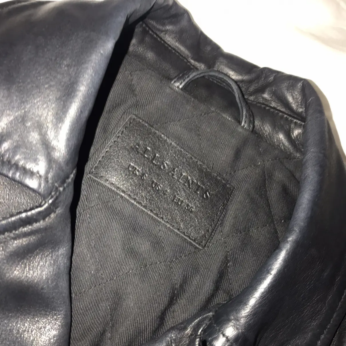 Buy All Saints Leather jacket online