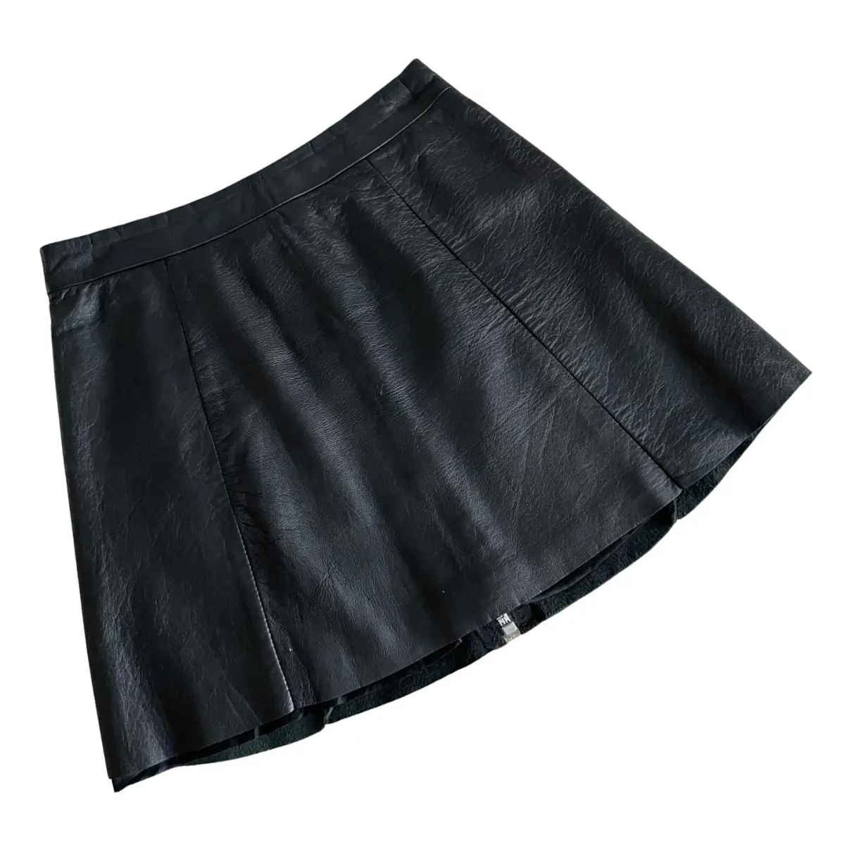 Leather mini skirt All Saints