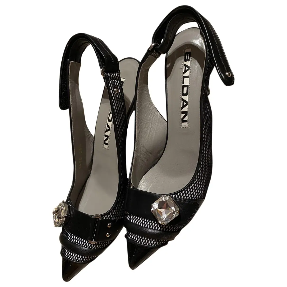 Leather heels Amanda Baldan