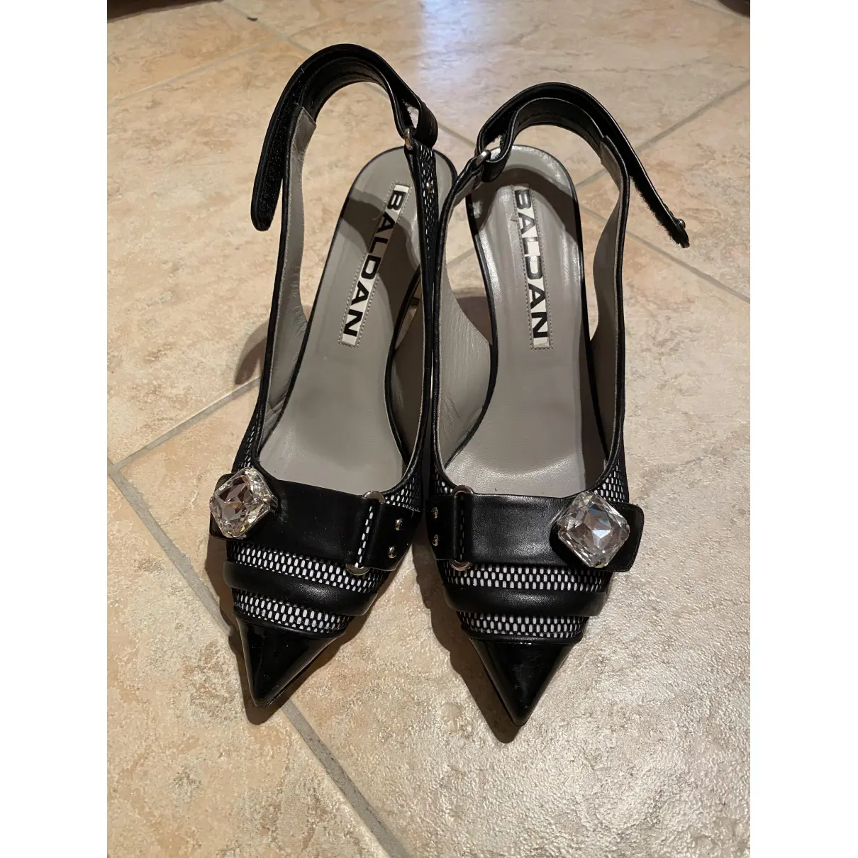 Buy Amanda Baldan Leather heels online