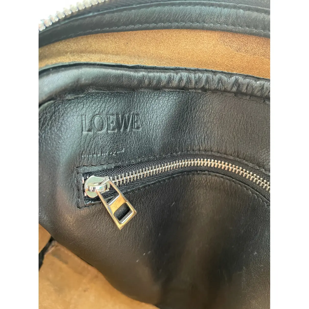 Amazona 75 leather handbag Loewe