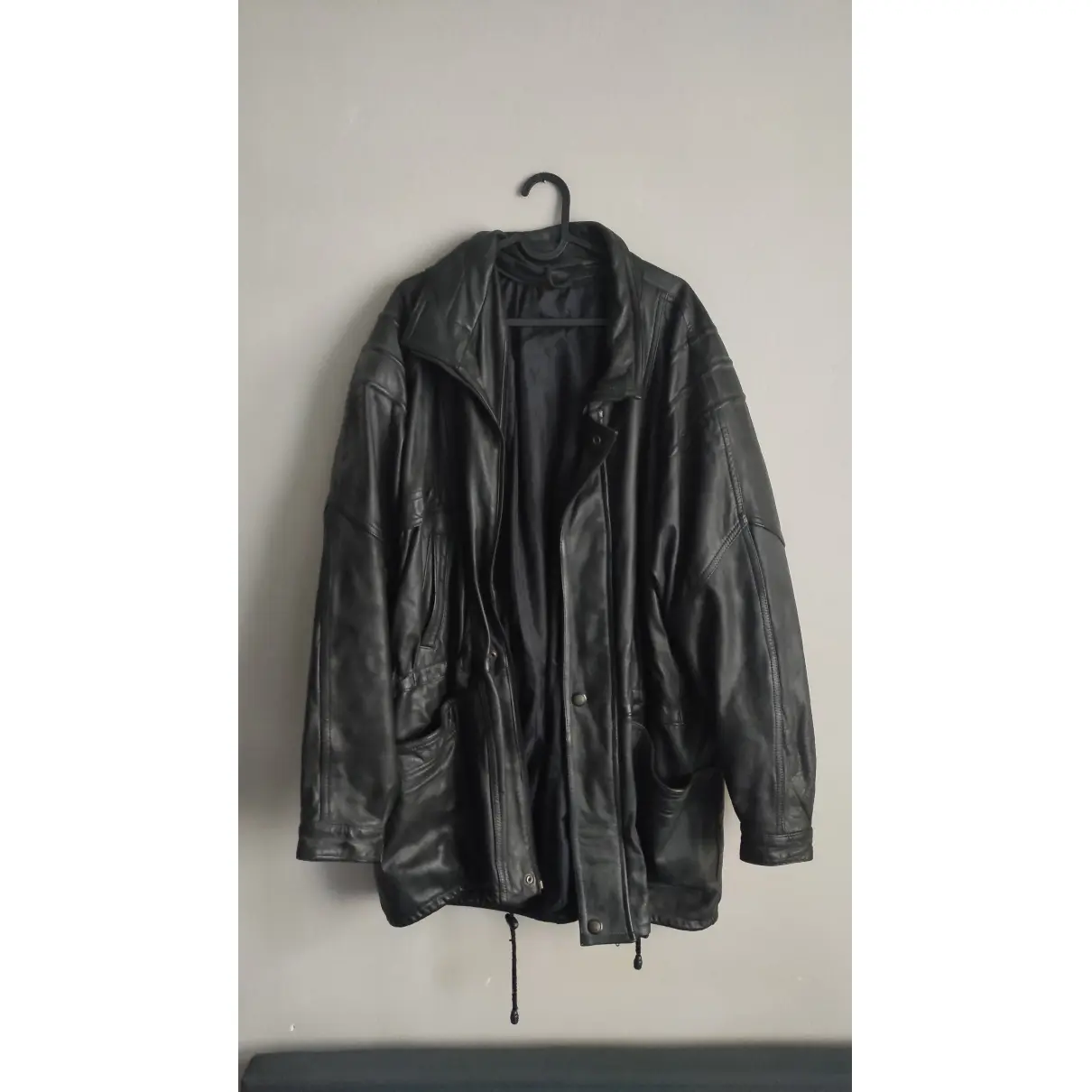 Leather trench American Vintage - Vintage