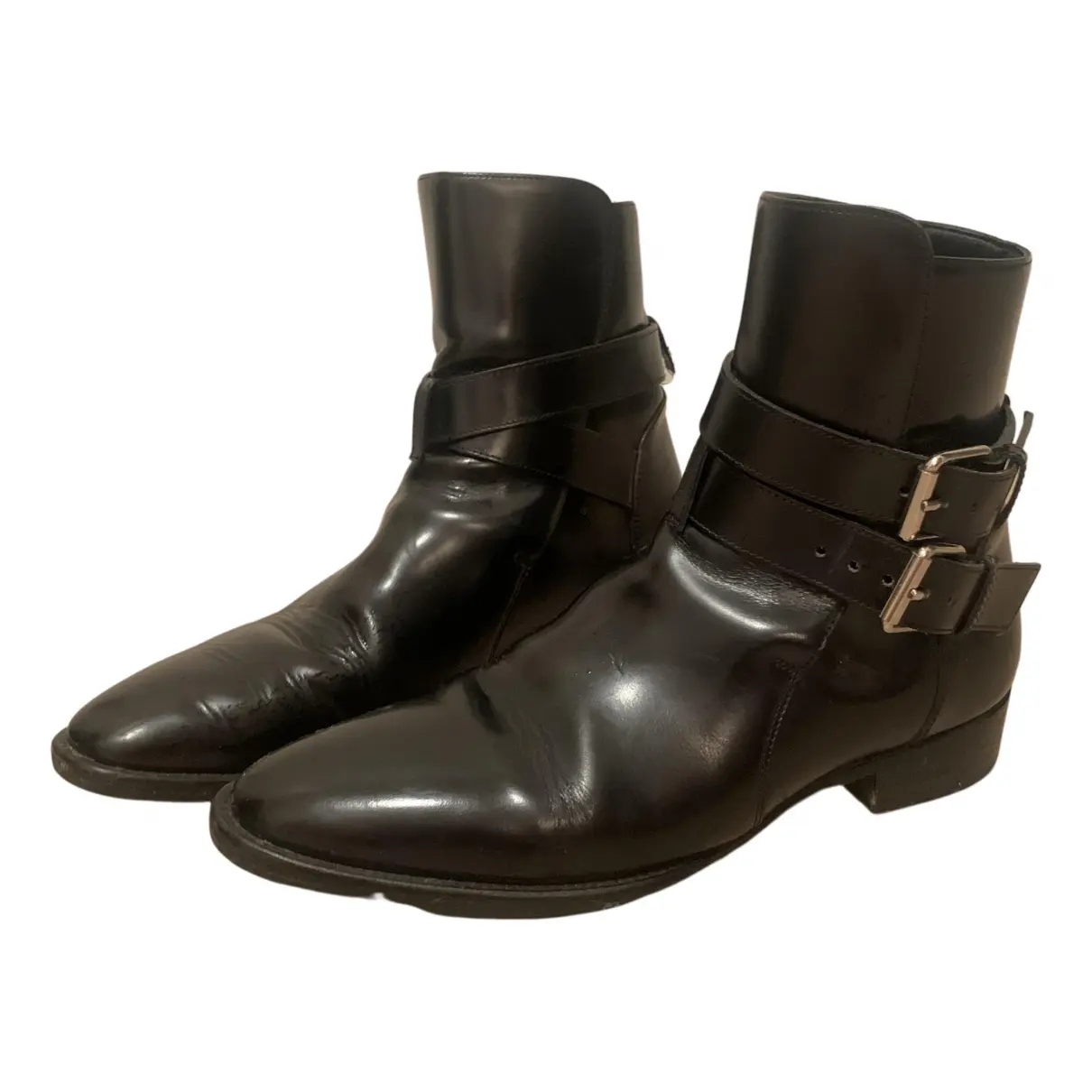 Leather boots Amiri