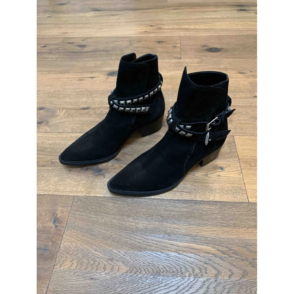 Buy Amiri Leather boots online